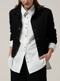 MADLY SWEETLY MATCHWORK JACKET