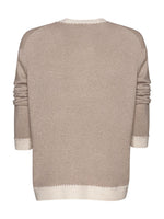 MADLY SWEETLY WHIPPED UP V-SWEATER