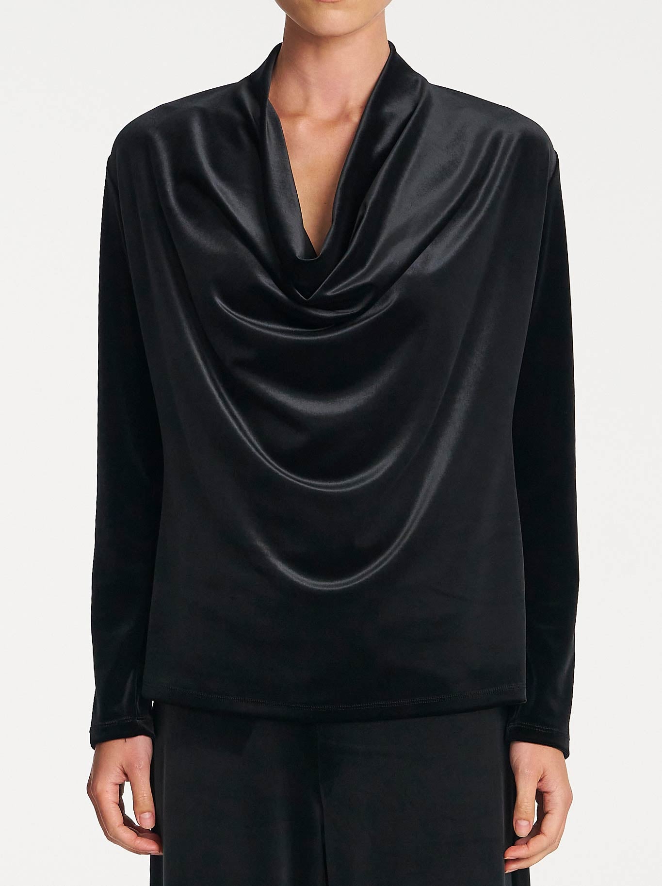 MELA PURDIE DRAPE TOP