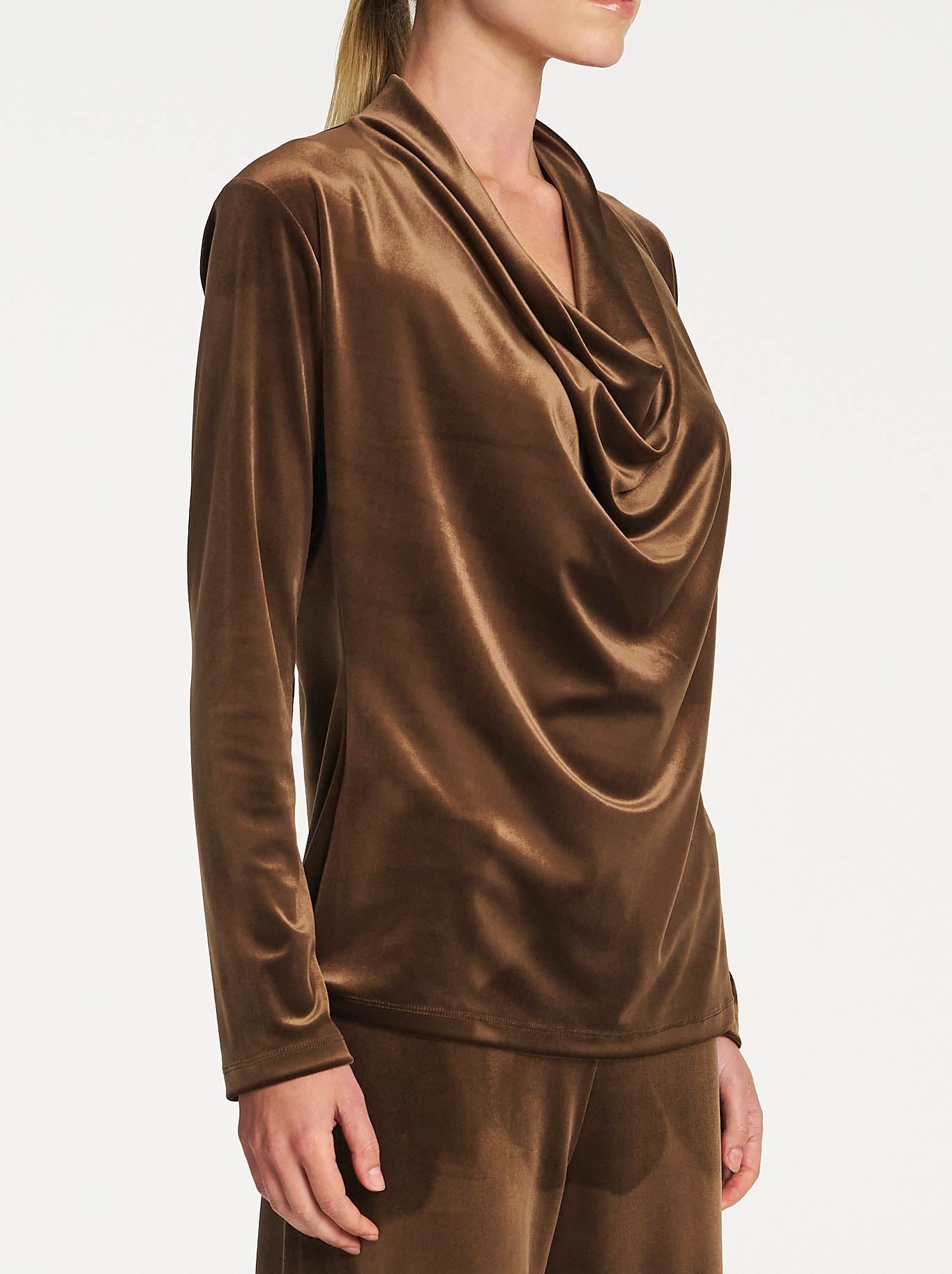 MELA PURDIE DRAPE TOP