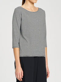 MELA PURDIE RELAXED BOAT NECK