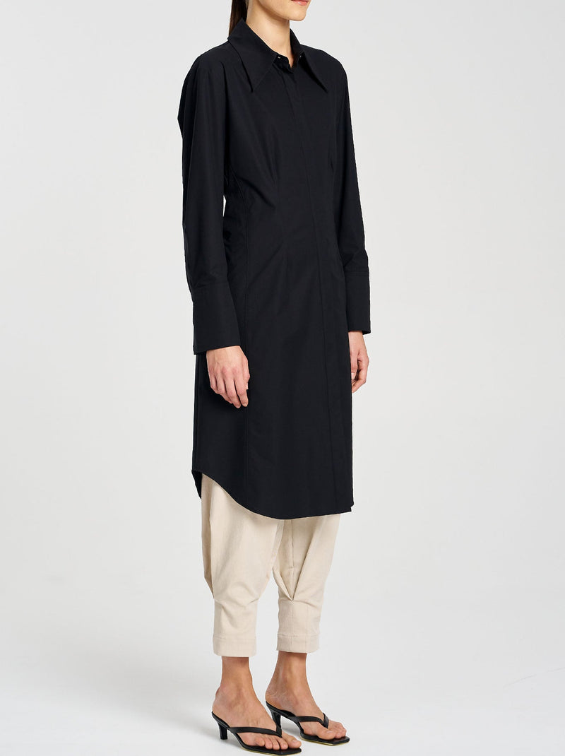 MELA PURDIE SHAPED SHIRT DRESS