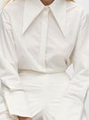 MELA PURDIE PEAK COLLAR SHIRT