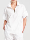 MELA PURDIE HALF ZIP SHIRT