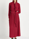 MELA PURDIE FRILL NECK DRESS