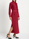 MELA PURDIE FRILL NECK DRESS