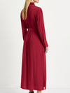 MELA PURDIE FRILL NECK DRESS