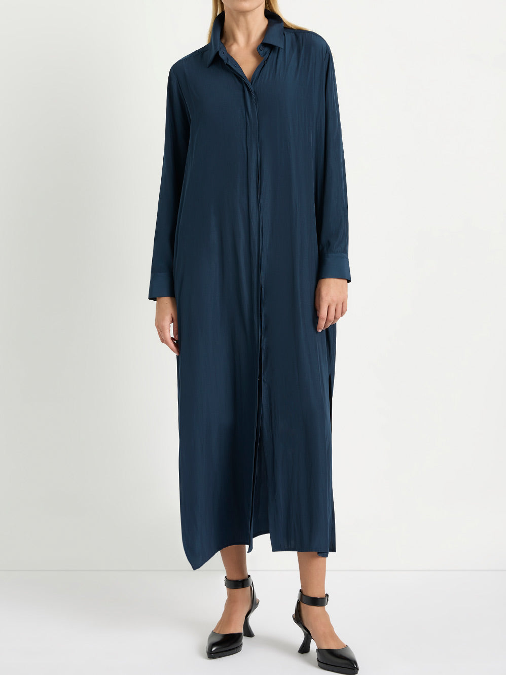 MELA PURDIE TIE SHIRT DRESS