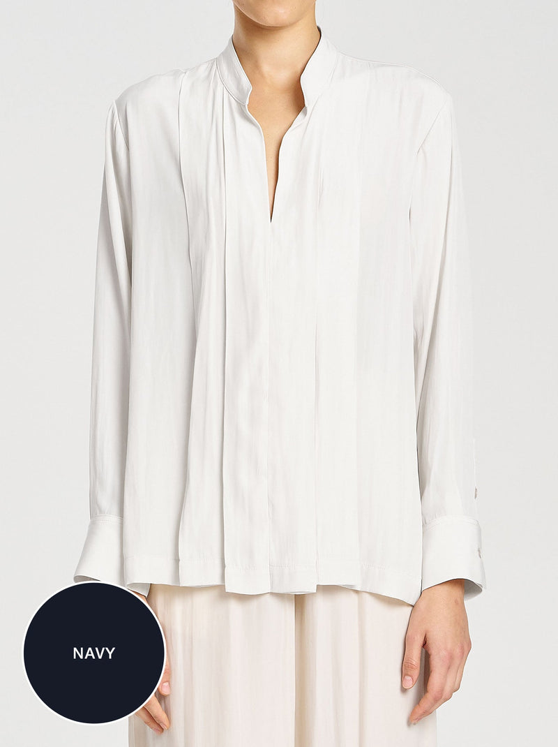 MELA PURDIE FAN BLOUSE
