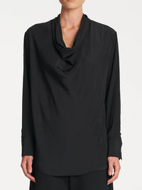 MELA PURDIE SCALLOP BLOUSE