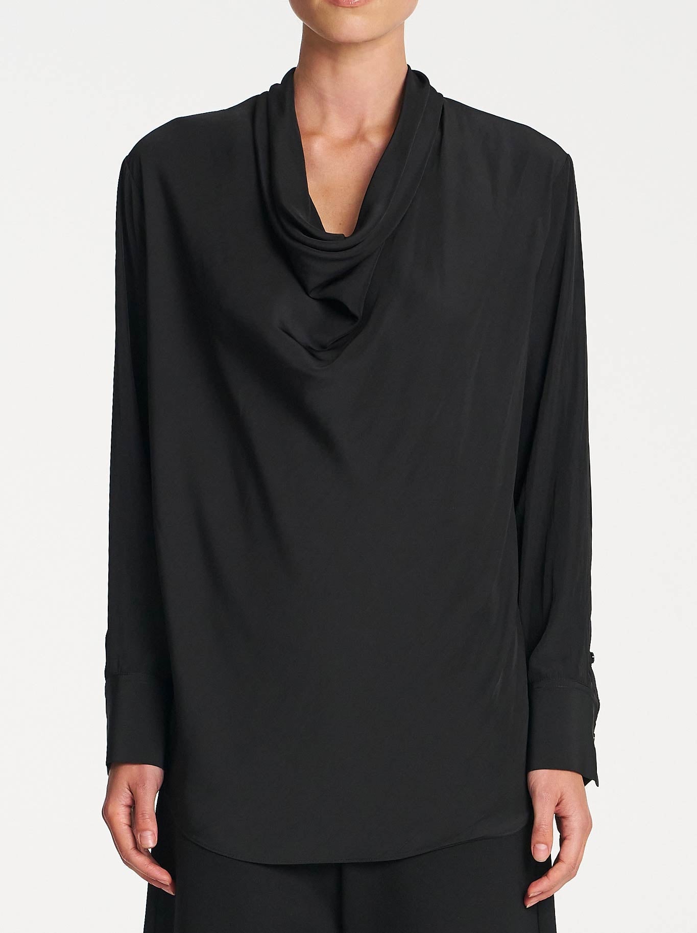 MELA PURDIE SCALLOP BLOUSE