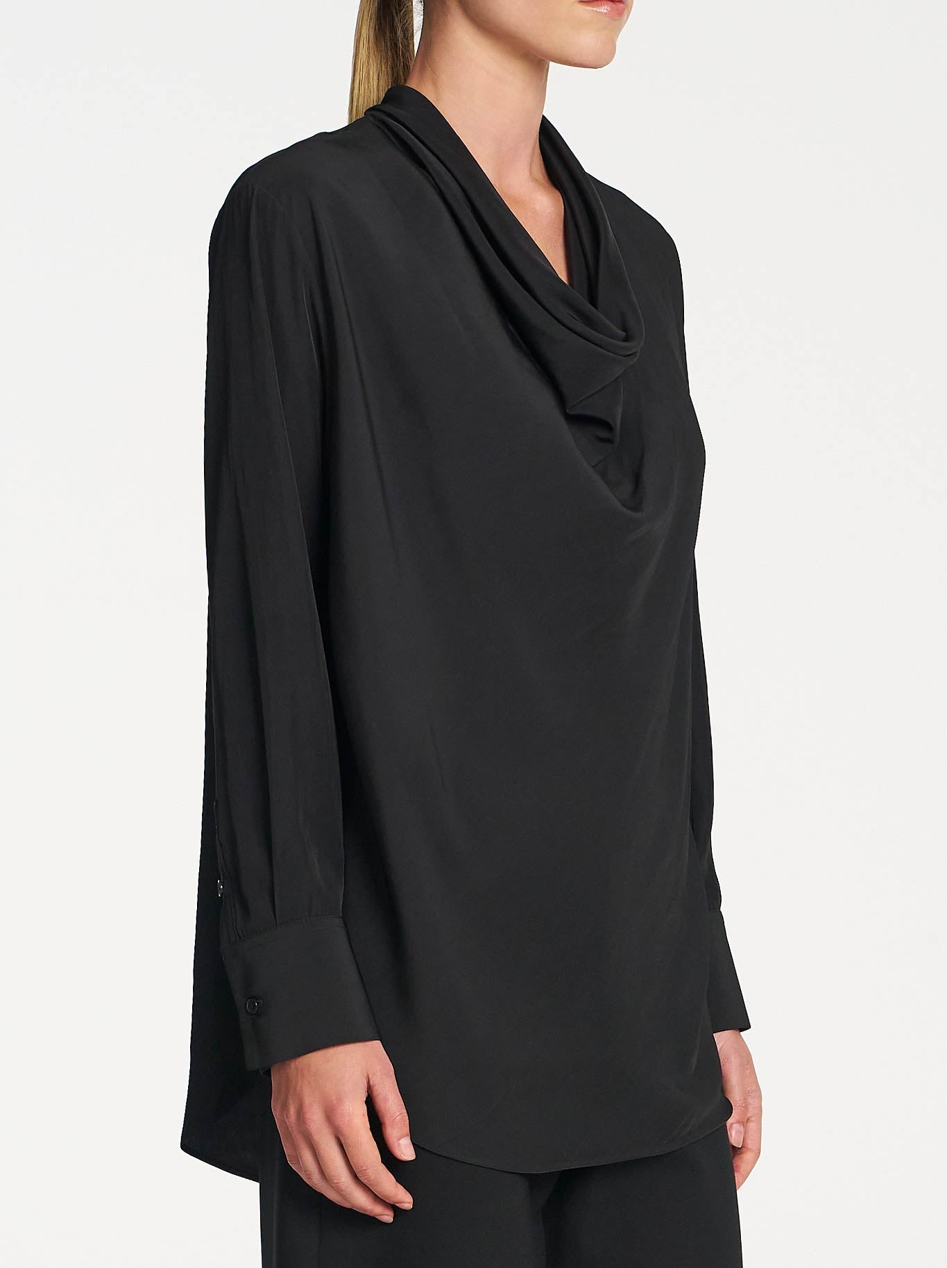 MELA PURDIE SCALLOP BLOUSE