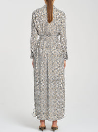 MELA PURDIE TIE SHIRT DRESS