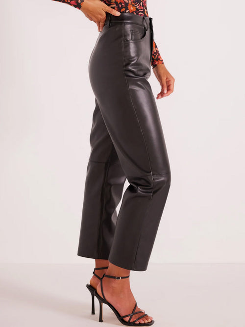 MINKPINK LANI FAUX LEATHER PANT