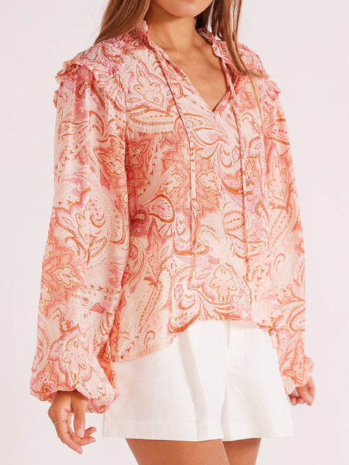 MINKPINK KATNESS BLOUSE