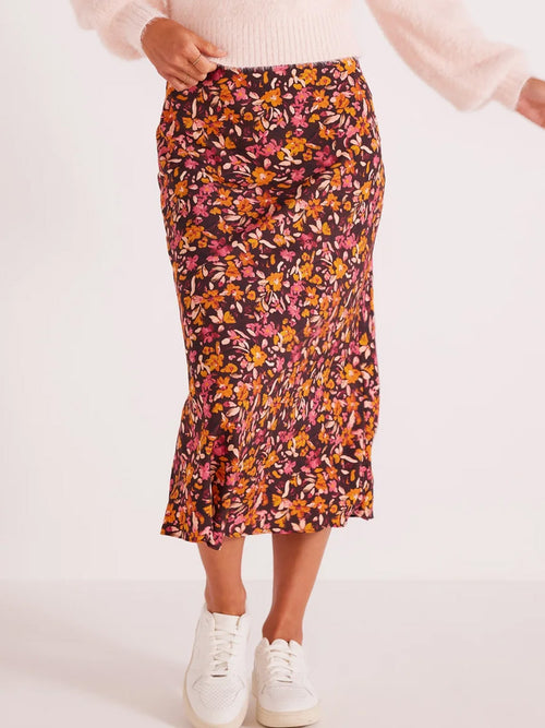 MINKPINK SORRENTO SLIP SKIRT
