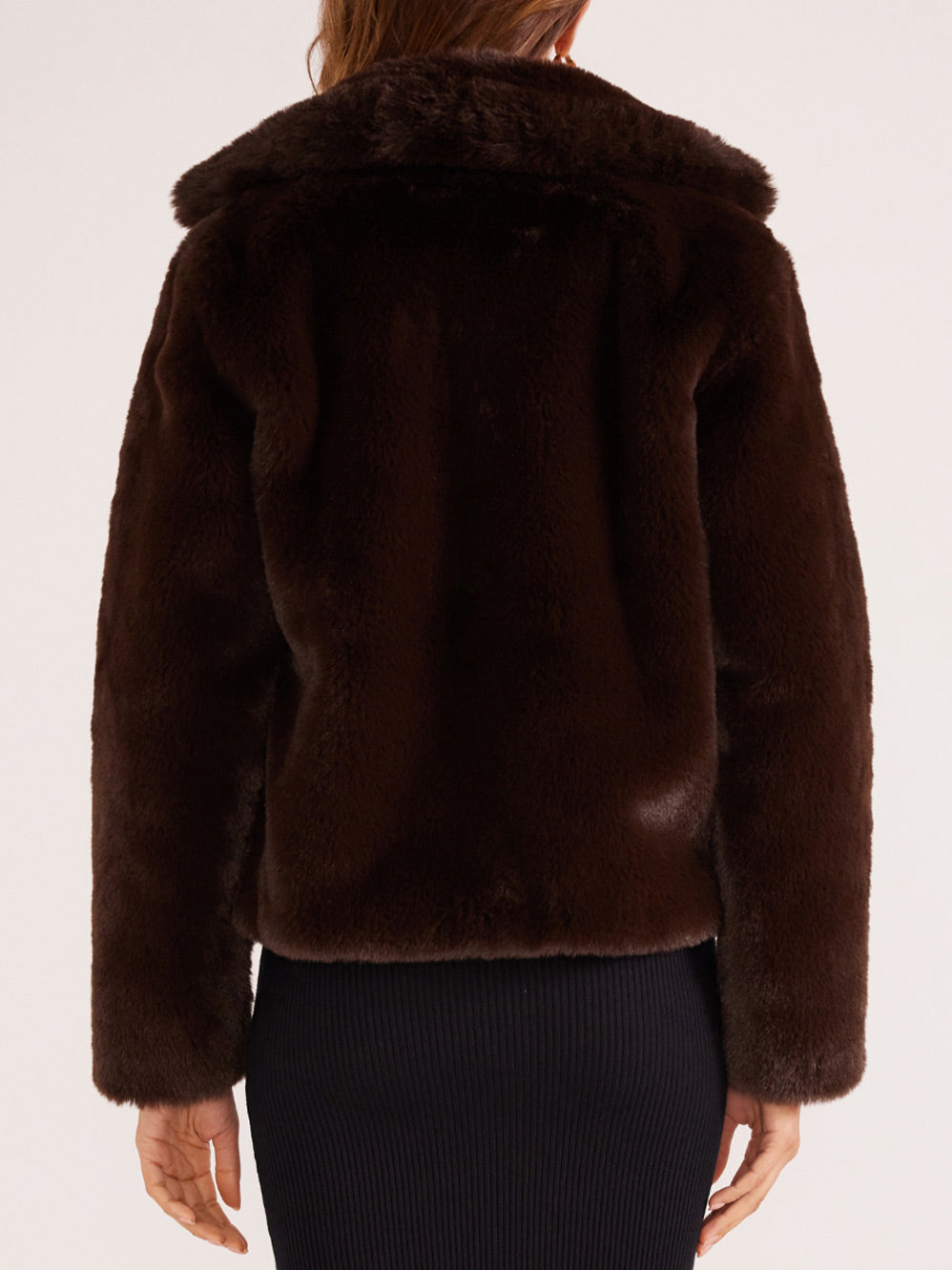 MINKPINK ZARA FAUX FUR JACKET