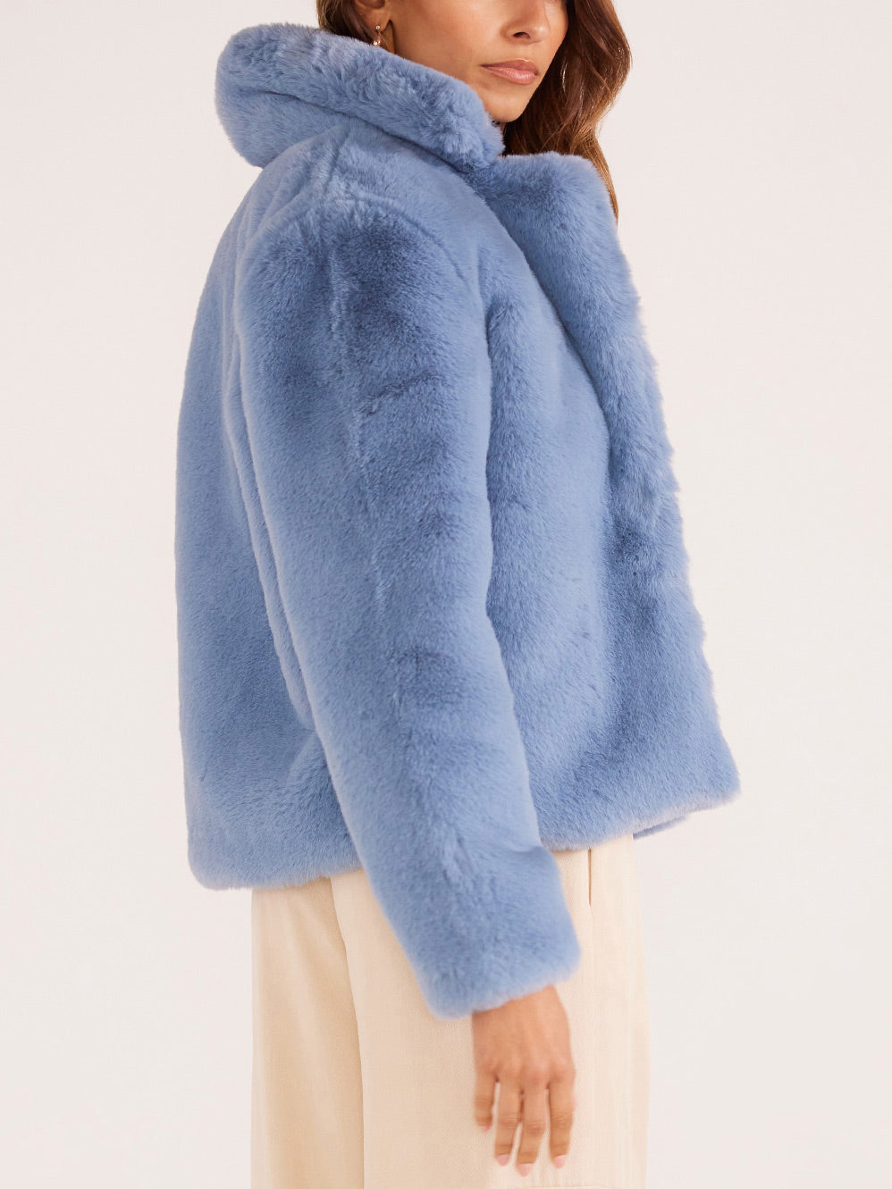 MINKPINK ZARA FAUX FUR JACKET