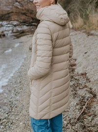 MOKE ARNIE REVERSIBLE PUFFER DOWN COAT