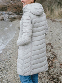 MOKE ARNIE REVERSIBLE PUFFER DOWN COAT