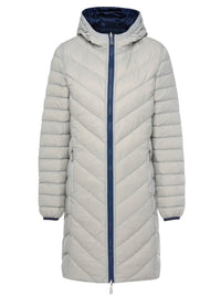 MOKE ARNIE REVERSIBLE PUFFER DOWN COAT