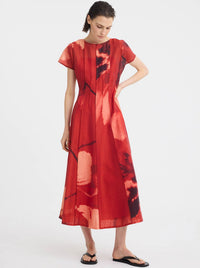 MORRISON ASTRA PINTUCK DRESS