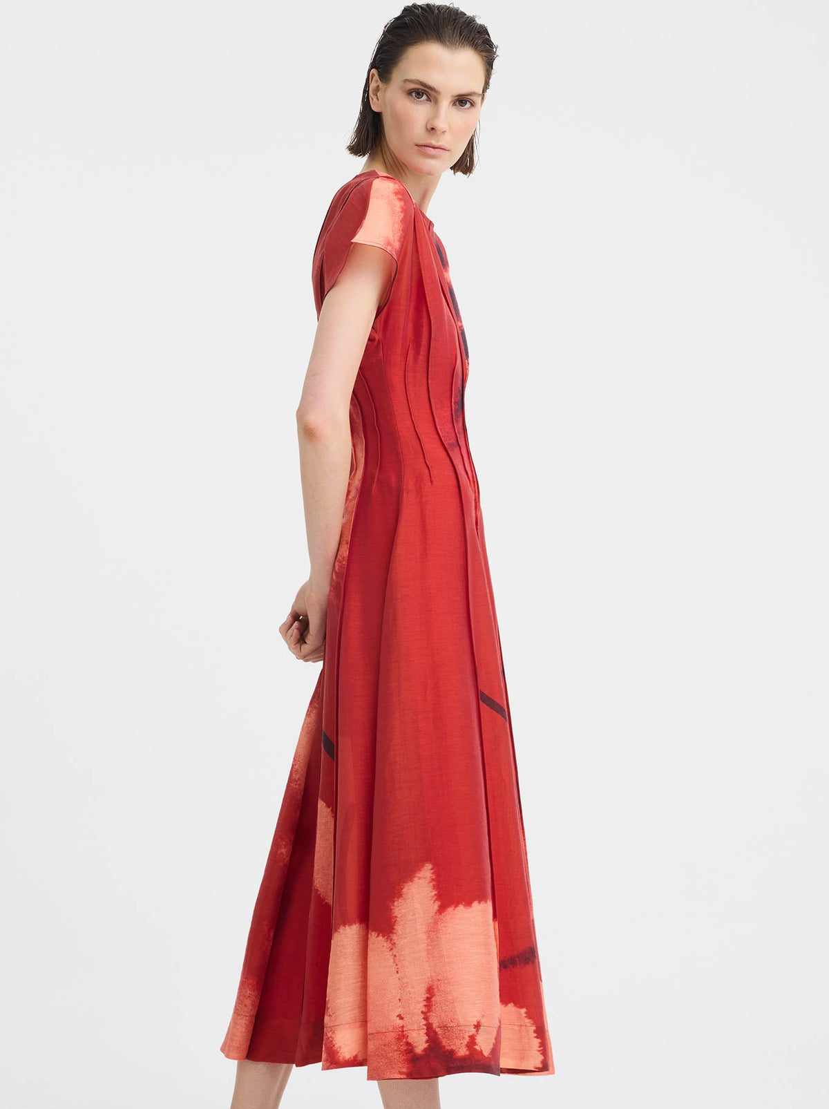 MORRISON ASTRA PINTUCK DRESS