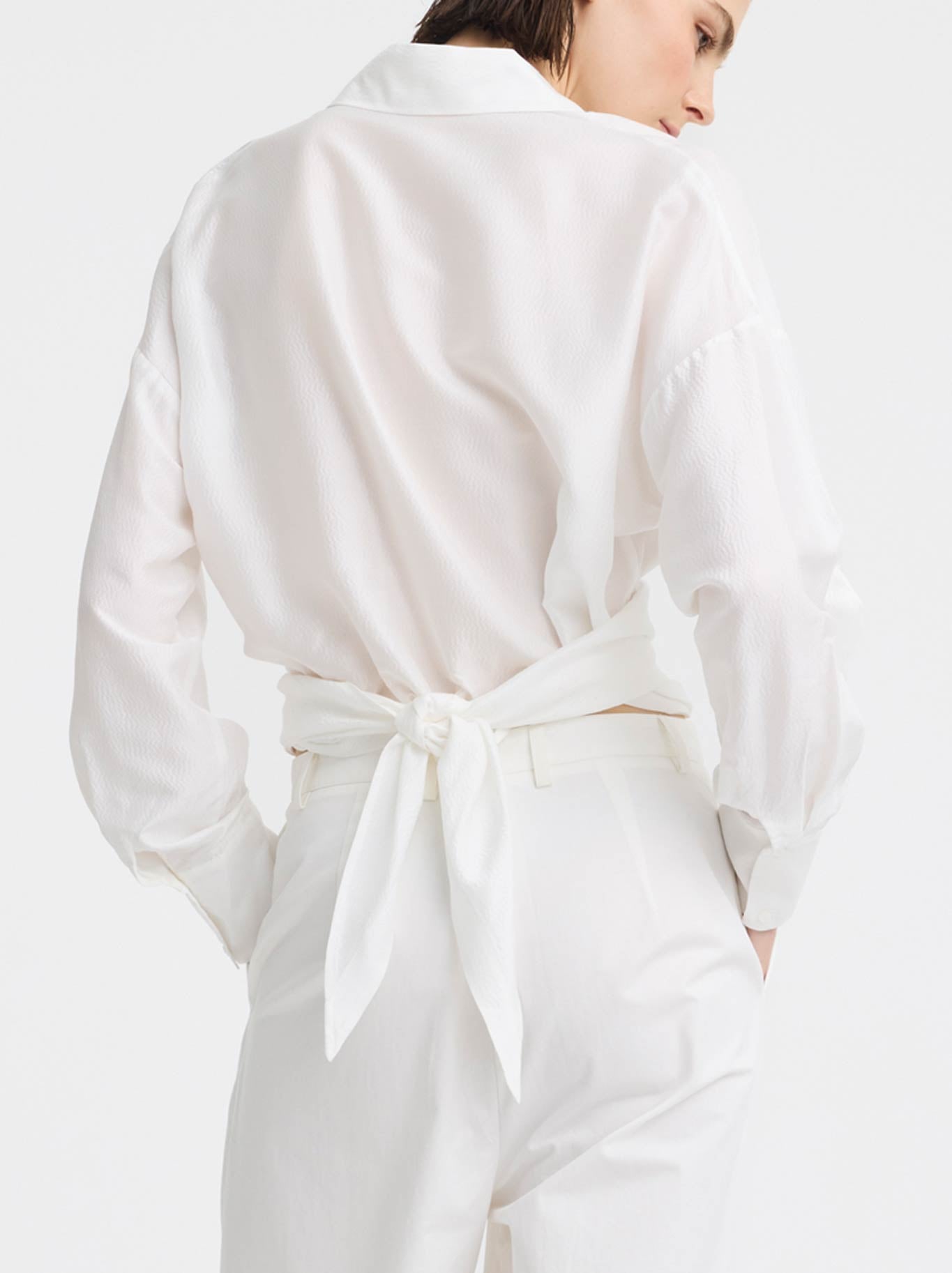 MORRISON CELINE WRAP SHIRT