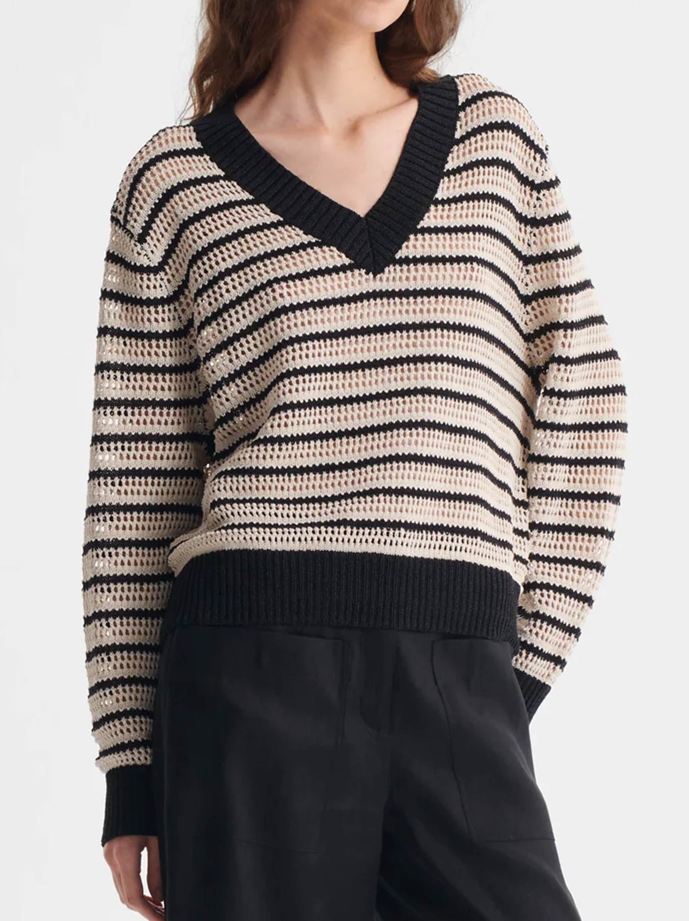 MORRISON CLOVER KNIT PULLOVER