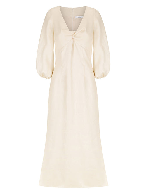 MORRISON FLORENCE LINEN DRESS