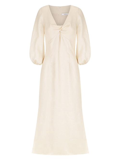 MORRISON FLORENCE LINEN DRESS