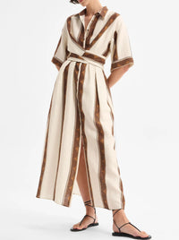 MORRISON HARRIET LINEN SHIRT DRESS