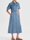 MORRISON JACQUE DENIM SHIRT DRESS