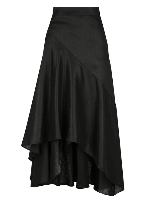 MORRISON LOTUS LINEN SKIRT
