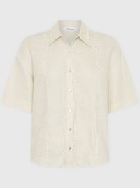 MORRISON MAISEY LINEN SHORT SLEEVE SHIRT