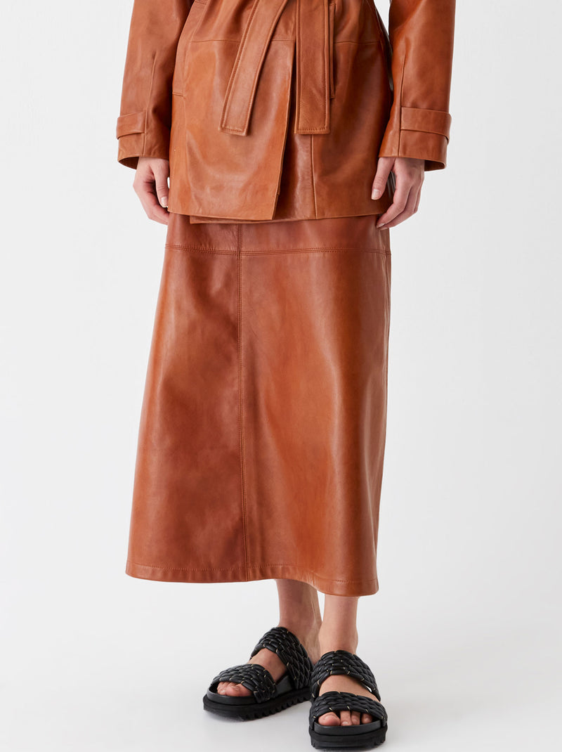 MORRISON NIKITA LEATHER SKIRT