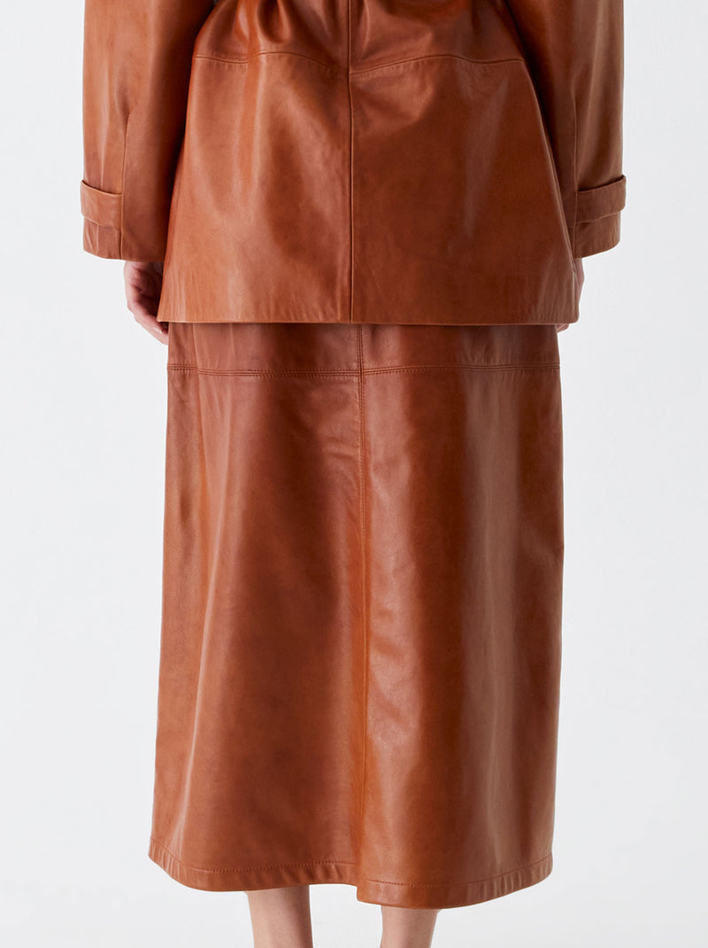 MORRISON NIKITA LEATHER SKIRT
