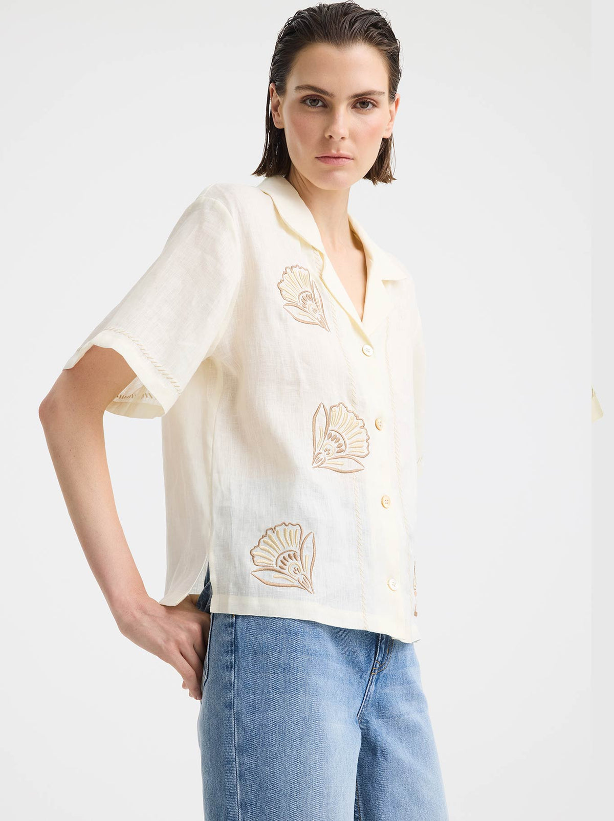 MORRISON PENELOPE LINEN SHIRT