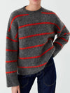MORRISON SILAS STRIPE KNIT PULLOVER