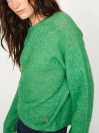 MOS MOSH MAPE O-NECK KNIT