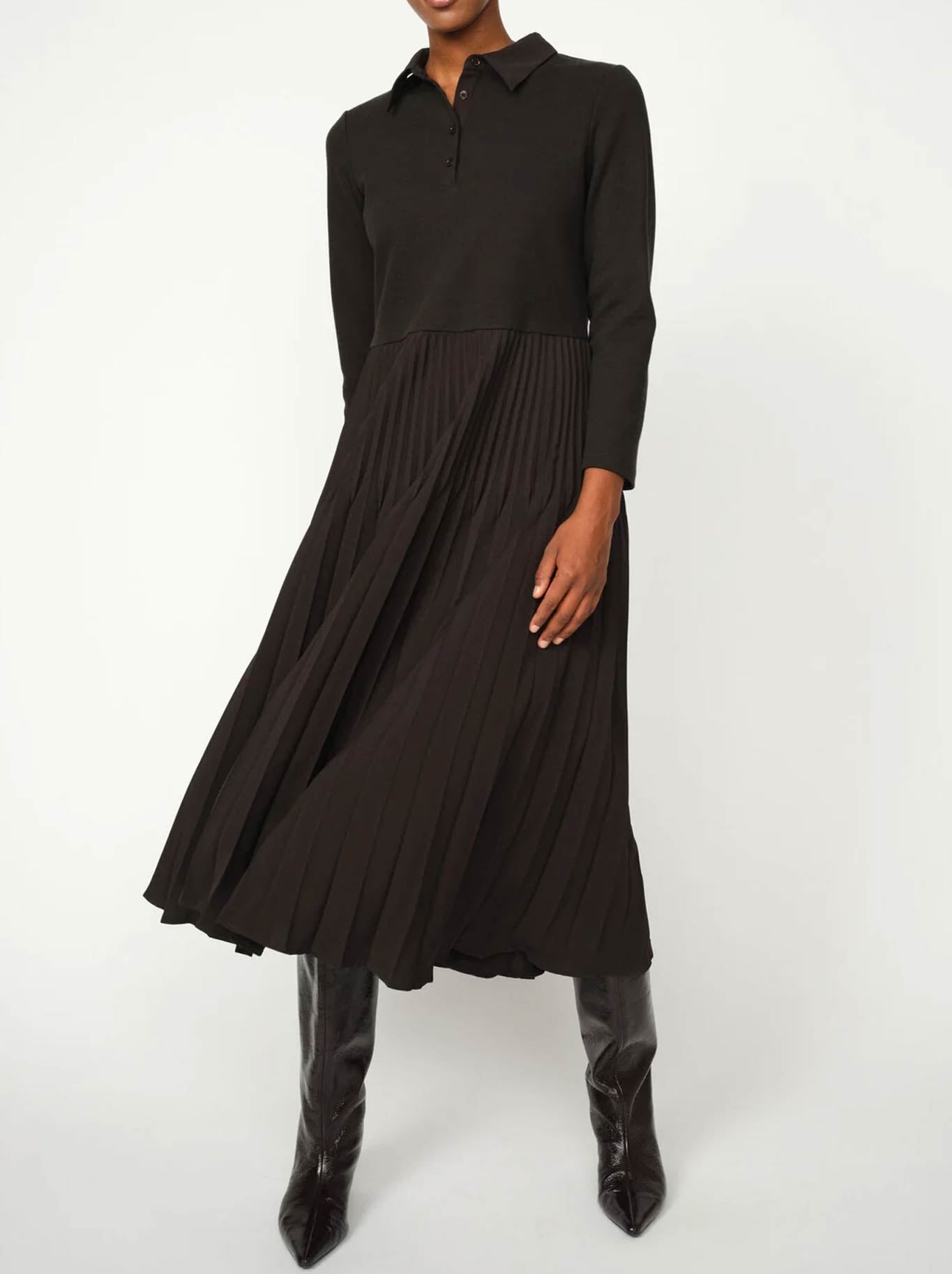 MOS MOSH MAIKE PLEAT DRESS