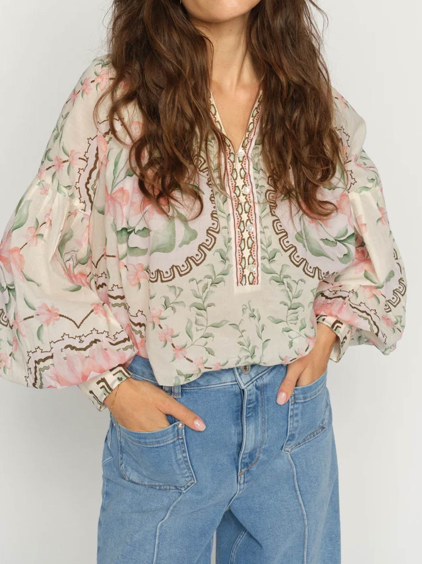 MOS MOSH WYLDE ORCHID BLOUSE