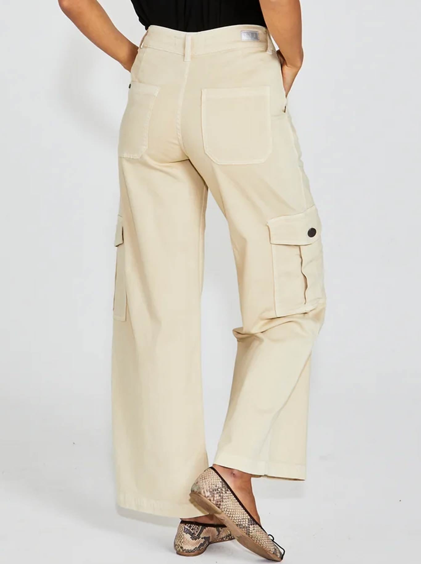 NEW LONDON CAREY HIGH RISE CARGO JEAN