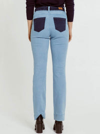 NEW LONDON FLEET TWO TONE DENIM JEAN