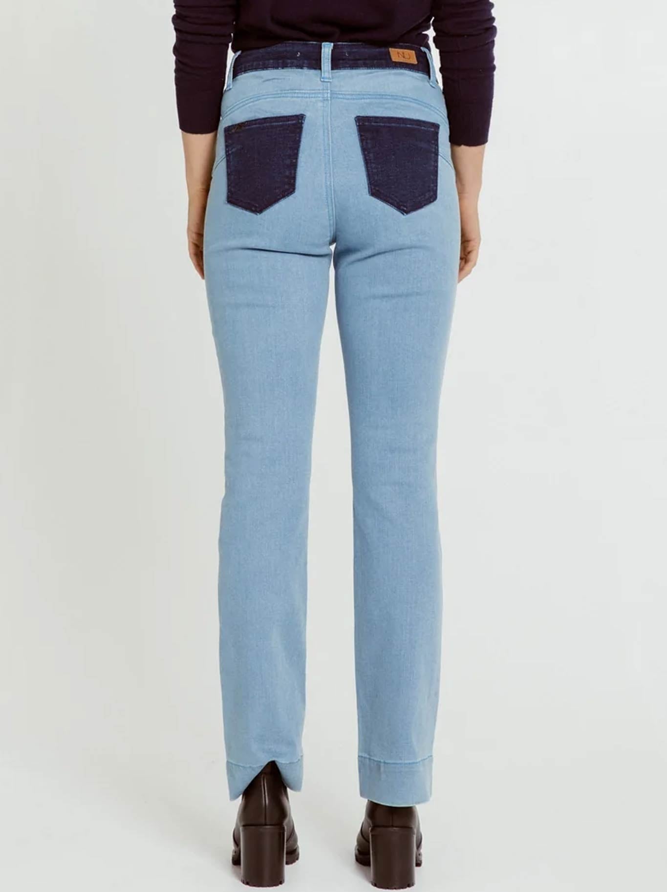 NEW LONDON FLEET TWO TONE DENIM JEAN