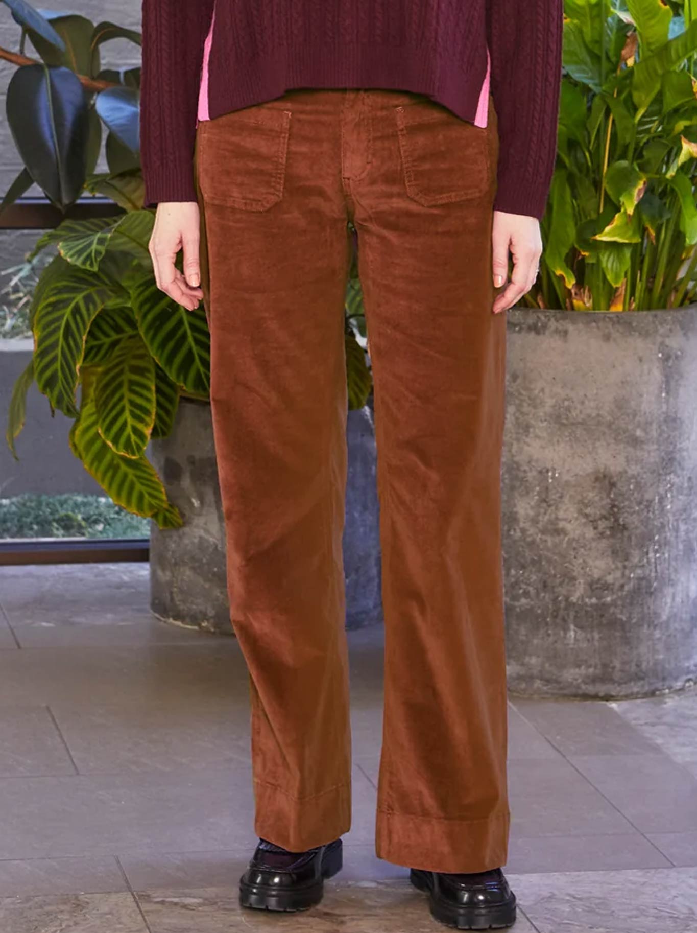 NEW LONDON VICTORY WIDE LEG CORD PANT