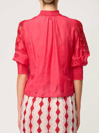 ONCE WAS OLEANDER BLOUSE