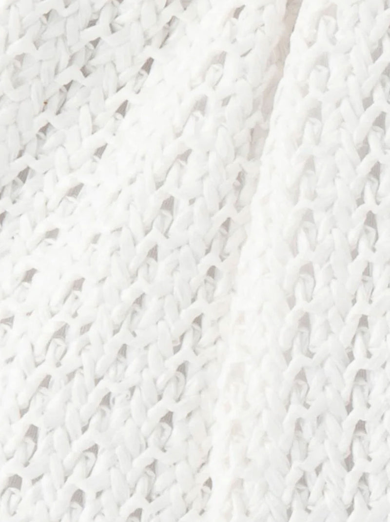 OLGA BERG AMALIA WOVEN CLUTCH