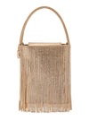 OLGA BERG BILLIE CRYSTAL FRINGE BAG