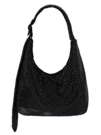 OLGA BERG CALYPSO CRYSTAL MESH BAG